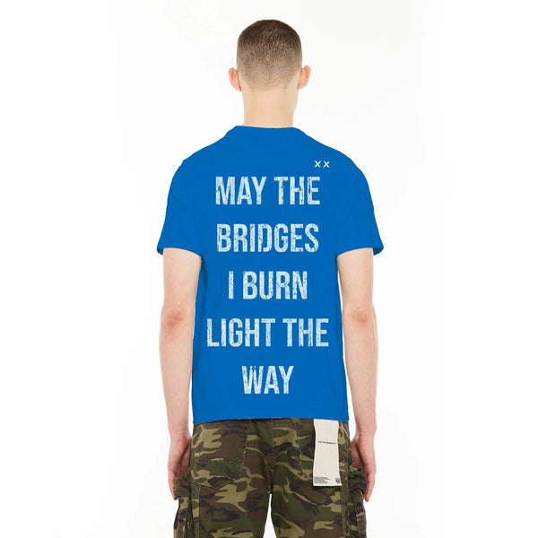Cult of Individuality 'See, Speak, Hear No Evil' Tee - Lapis Blue