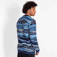 Coogi Australia Crewneck Sweater Robina Blues Multi