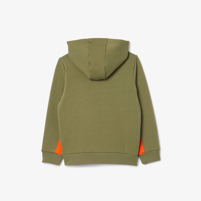 Lacoste kids khaki green/ orange jogging set