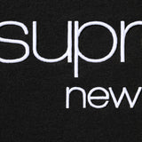 Supreme Classic Logo Hooded Sweatshirt Black