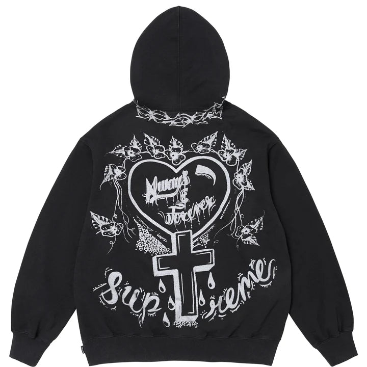 Supreme Forever Hooded Sweatshirt Black
