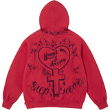 Supreme Forever Hooded Sweatshirt Red