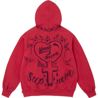Supreme Forever Hooded Sweatshirt Red
