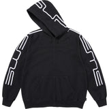 Supreme Connect Zip Up Hooded Sweatshirt Black