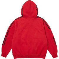 Supreme Connect Zip Up Hooded Sweatshirt Red