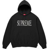 Supreme Capital Hooded Sweatshirt Black
