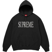 Supreme Capital Hooded Sweatshirt Black