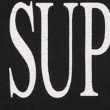 Supreme Capital Hooded Sweatshirt Black