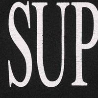 Supreme Capital Hooded Sweatshirt Black