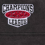 Supreme Football Jersey Hooded Sweatshirt Black