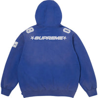Supreme Football Jersey Hooded Sweatshirt Royal Blue