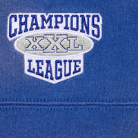 Supreme Football Jersey Hooded Sweatshirt Royal Blue