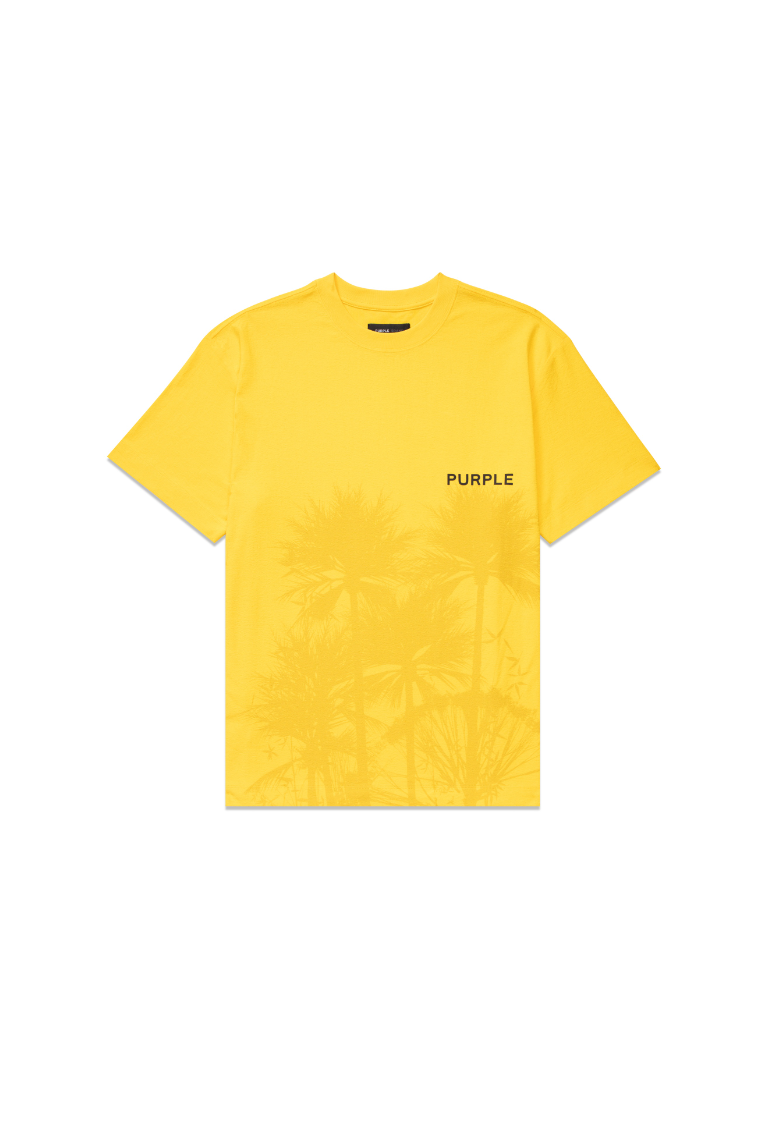 Purple brand (Yellow textured jersey ss t-shirt)