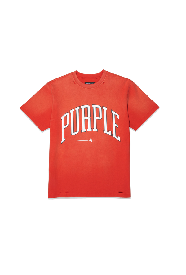 Purple brand (red heavy jersey t-shirt)