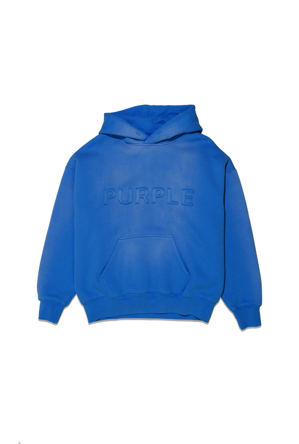 Purple brand (blue hwt fleece po hoodie)