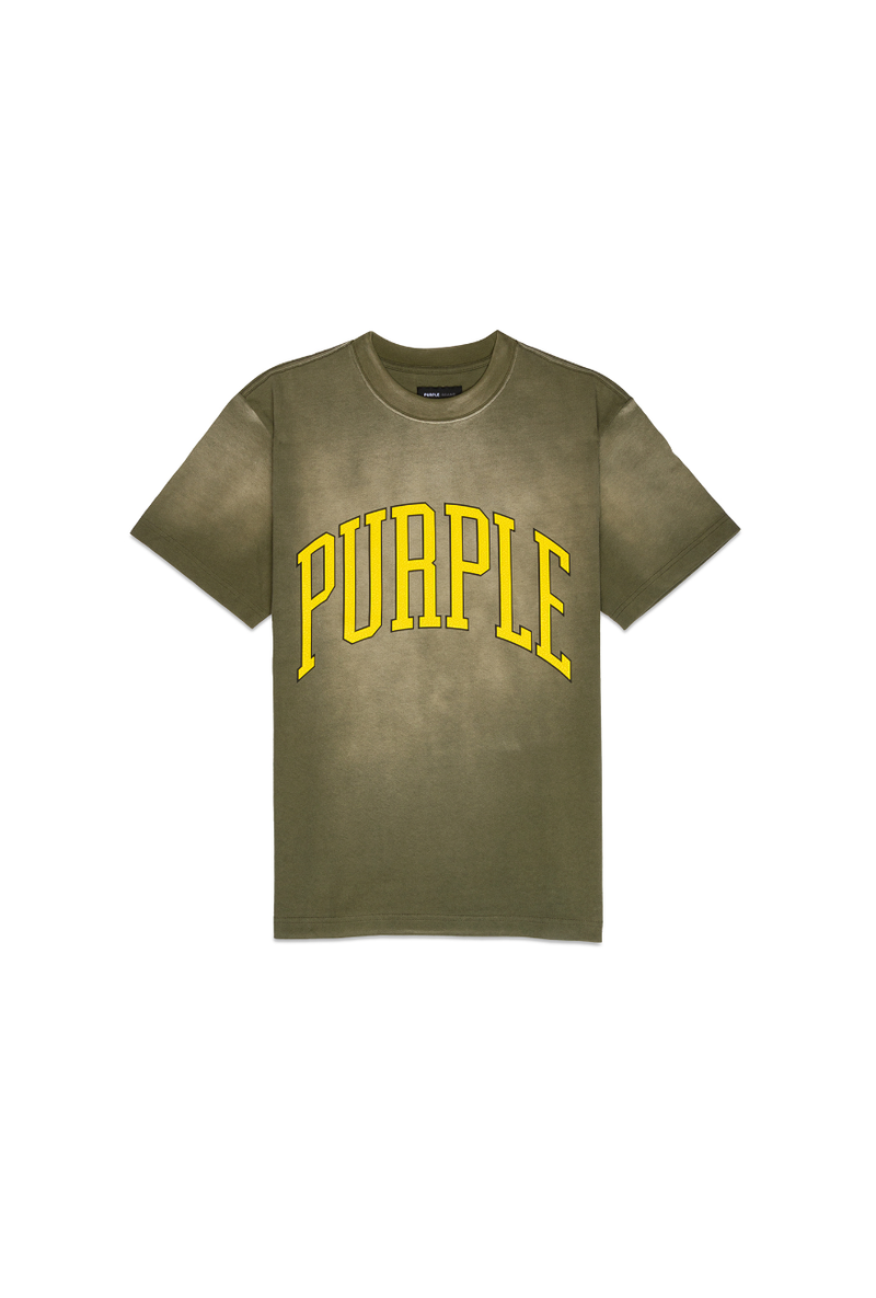 Purple brand (green heavy jersey t-shirt)