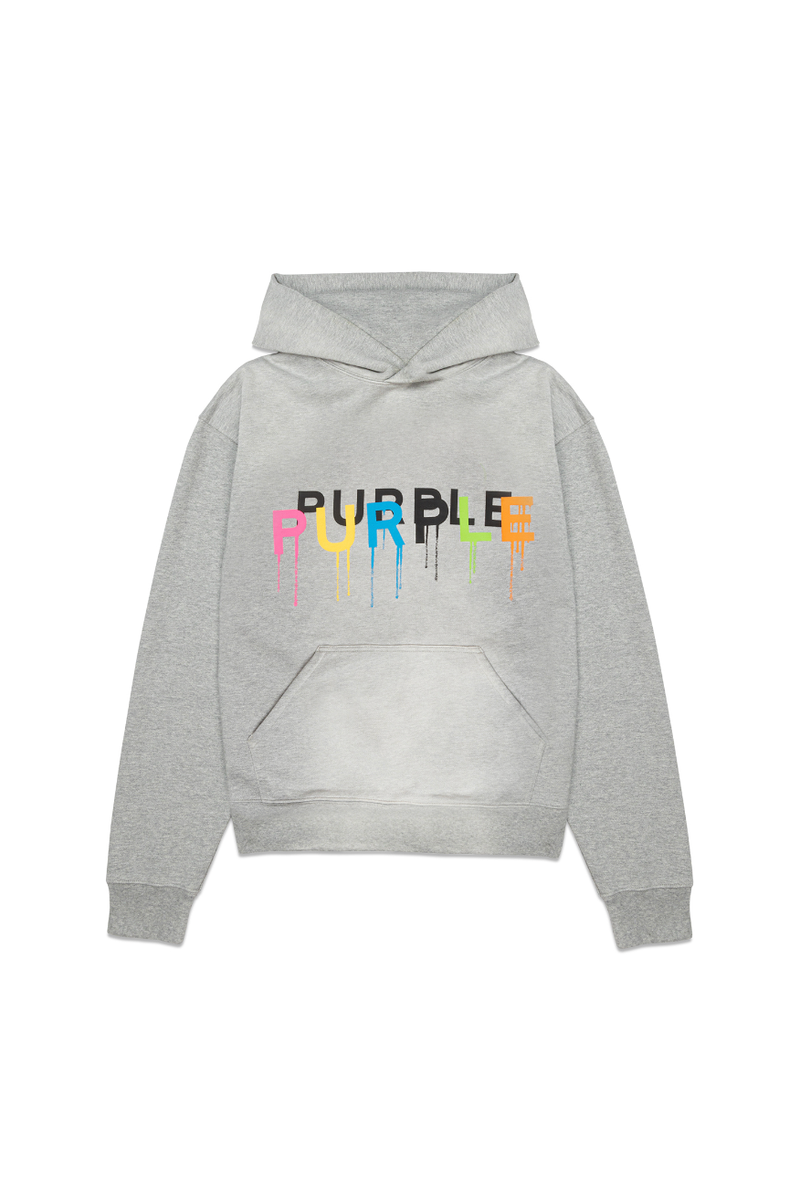 Purple brand (Heather french terry po hoodie)