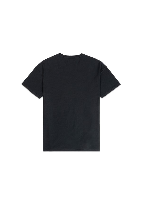 Purple brand (Black textured inside out t-shirt)