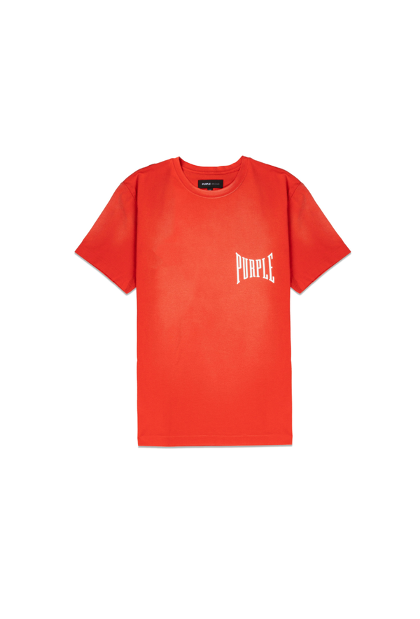 Purple brand (Red clean jersey t-shirt)