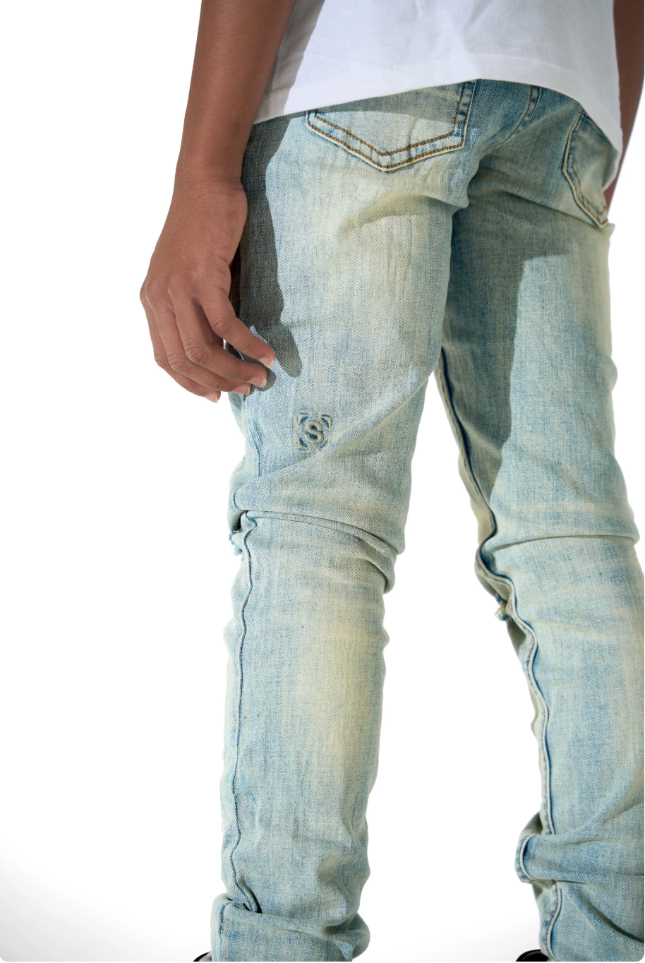 Serenede Kids Sedona 2.0 Jeans Vintage Sand Tinted Light Wash