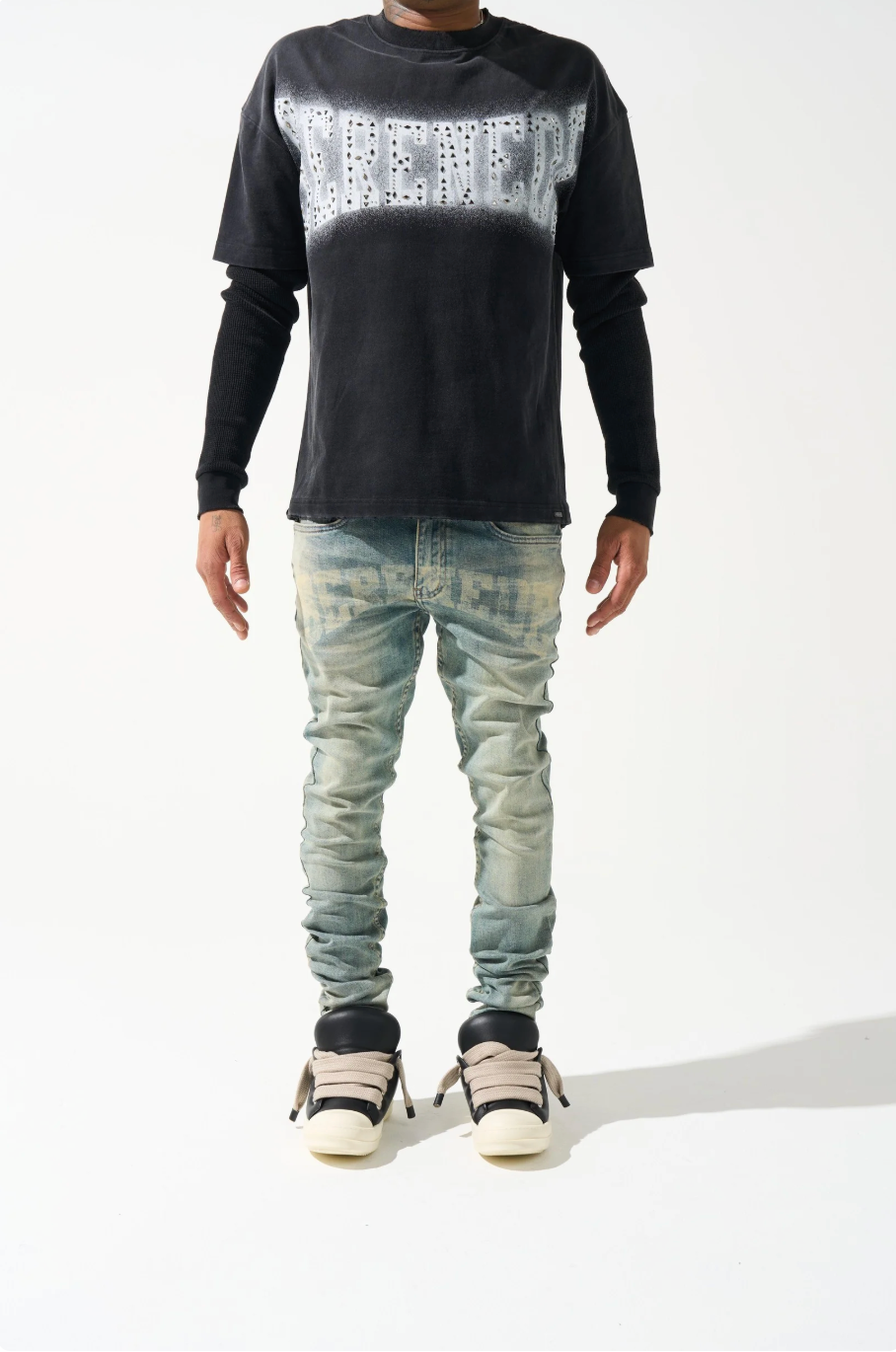 Serenede Dynasty Jeans Mid Blue Vintage Wash
