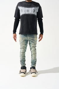 Serenede Dynasty Jeans Mid Blue Vintage Wash