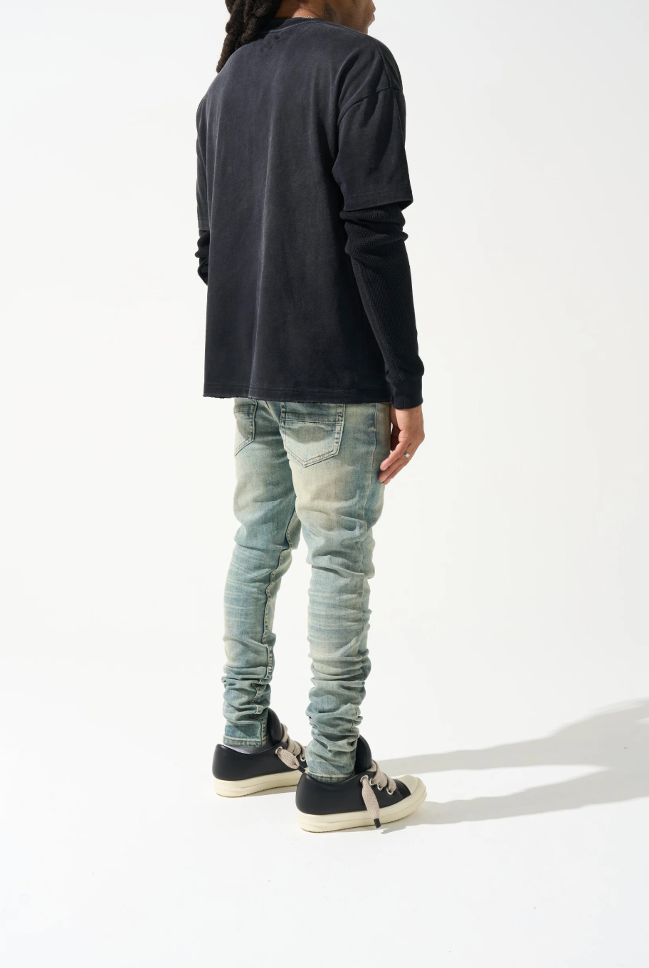 Serenede Dynasty Jeans Mid Blue Vintage Wash