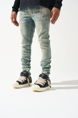 Serenede Dynasty Jeans Mid Blue Vintage Wash