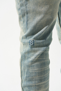 Serenede Dynasty Jeans Mid Blue Vintage Wash
