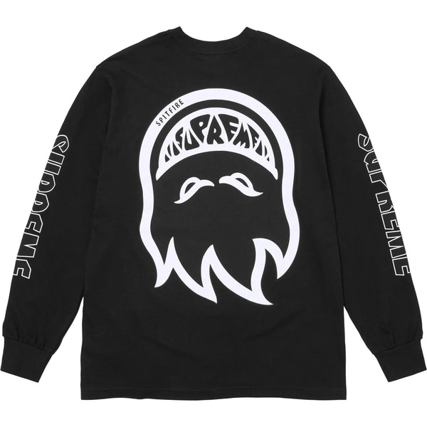 Supreme X Spitfire L/S Tee Black/White – VIP Clothing Stores