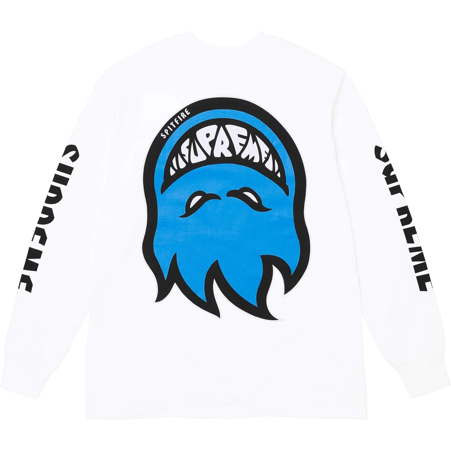 Supreme X Spitfire L/S Tee White