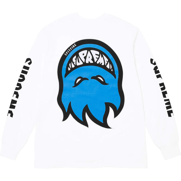 Supreme X Spitfire L/S Tee White – VIP Clothing Stores