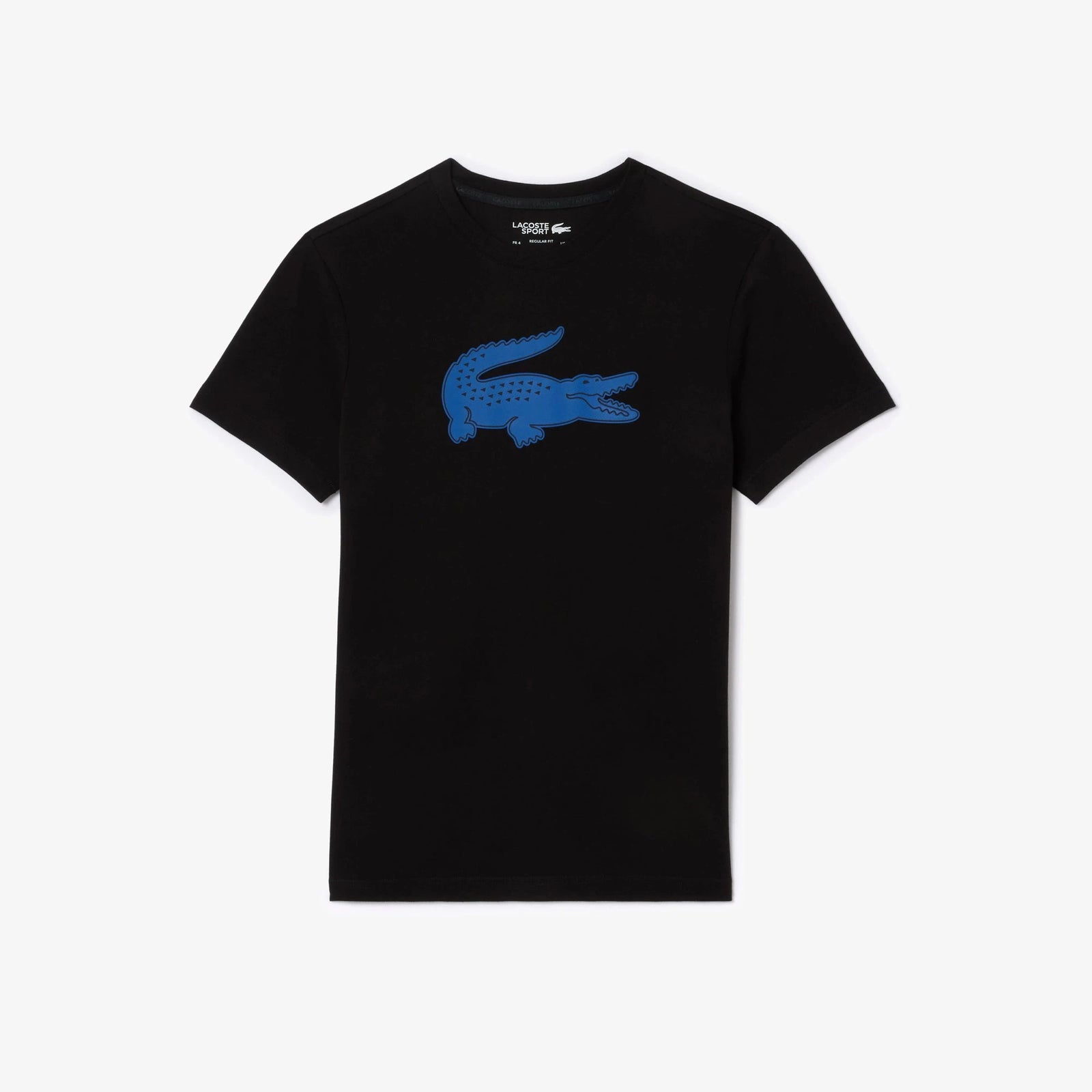 Lacoste Men s black ultra dry logo sport t shirt Vip Clothing Stores