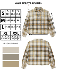 Vale Forever Flannel Wheat / Brown