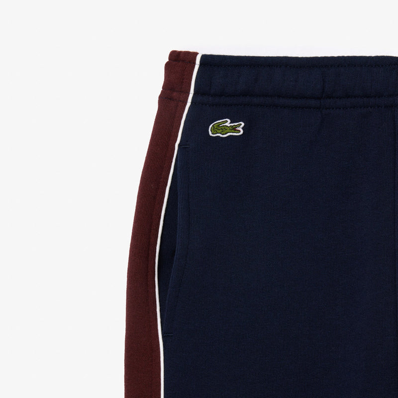 Lacoste kids Navy blue/bordeaux crewneck jogging set