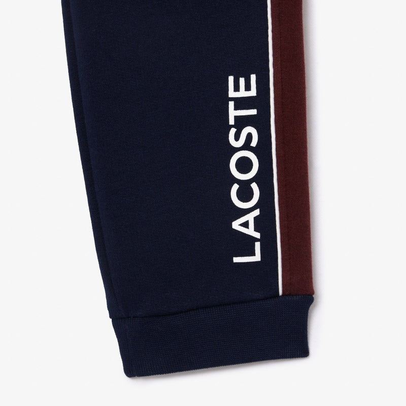 Lacoste kids Navy blue/bordeaux crewneck jogging set