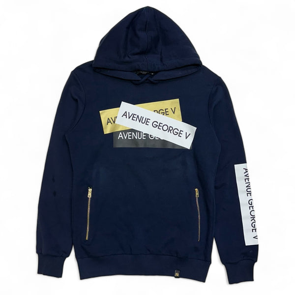 Avenue George (Navy hoodie)