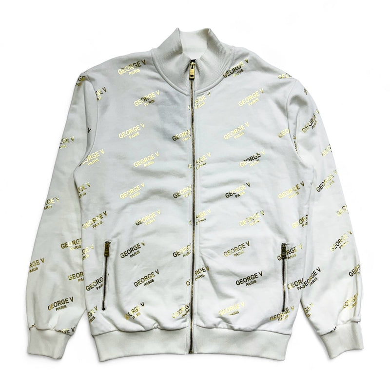 Avenue George (Cream/gold track jacket)