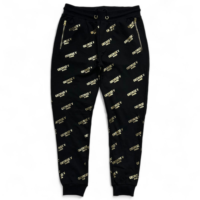 Avenue George (Black/gold sweat pant)