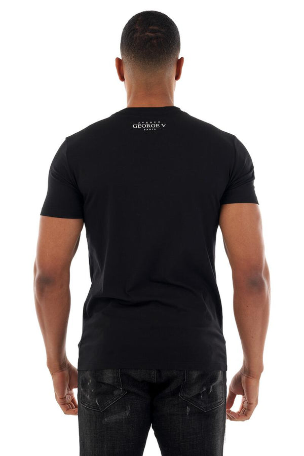 Avenue George (Black/Silver "GV" T-Shirt)