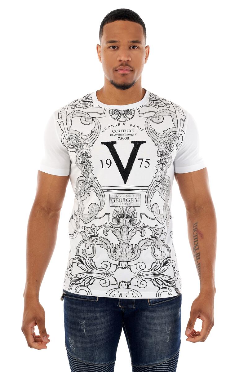 Avenue George (White/Silver T-Shirt)