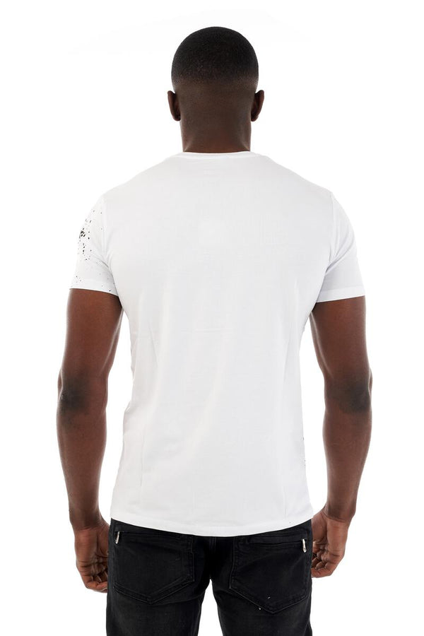 Avenue George (White/Silver "Tiger" T-Shirt)