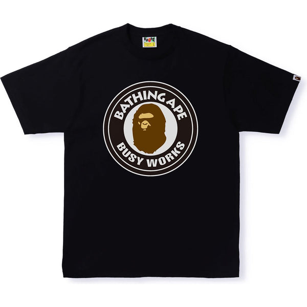 Bape (Men's Black busy work t-shirt)