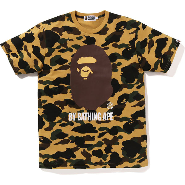 Bape (Men's Yellow 1st Camo By Bathing Ape Tee)