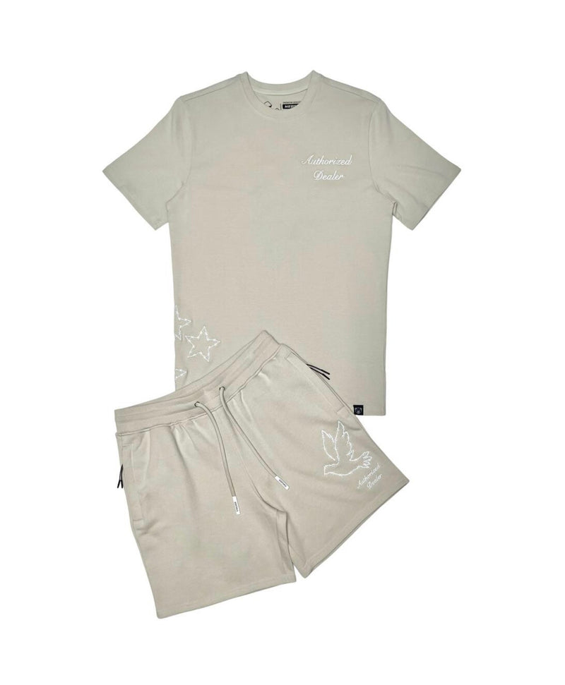 Civilized (cream authorized dealer short set)