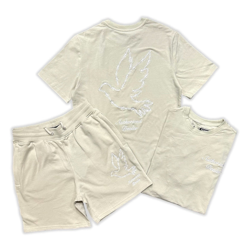 Civilized (cream authorized dealer short set)