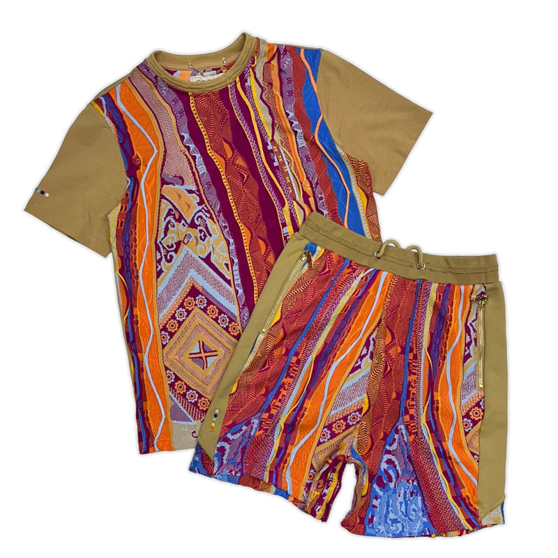 Coogi Australia (Khaki Multi Short Set)