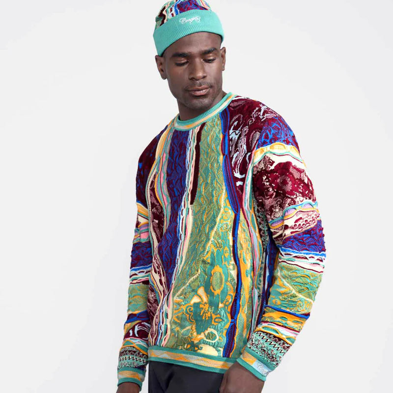 Coogi australia (Multi-color southport crewneck sweater)