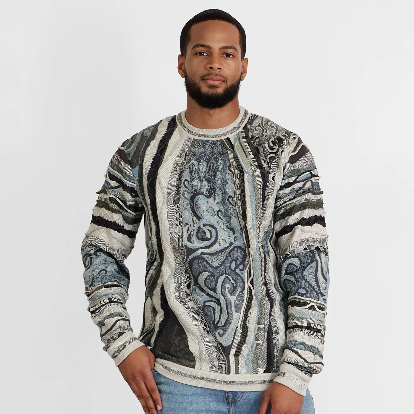 人気ブラドン crewneck Classic Noir multi Australia Coogi sweater Vip – ジャケット・アウター