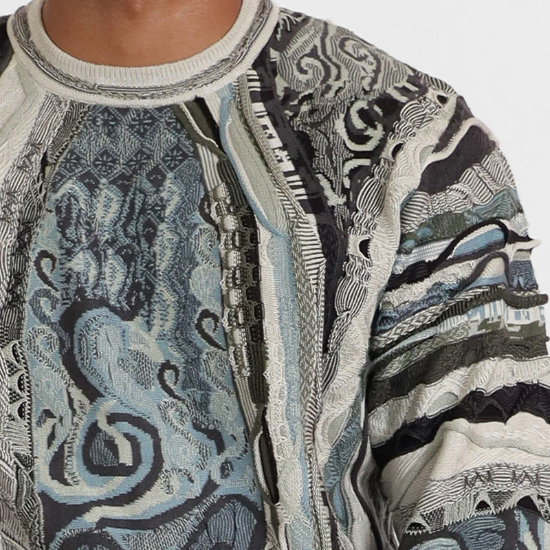 Coogi Australia multi Noir Classic crewneck sweater